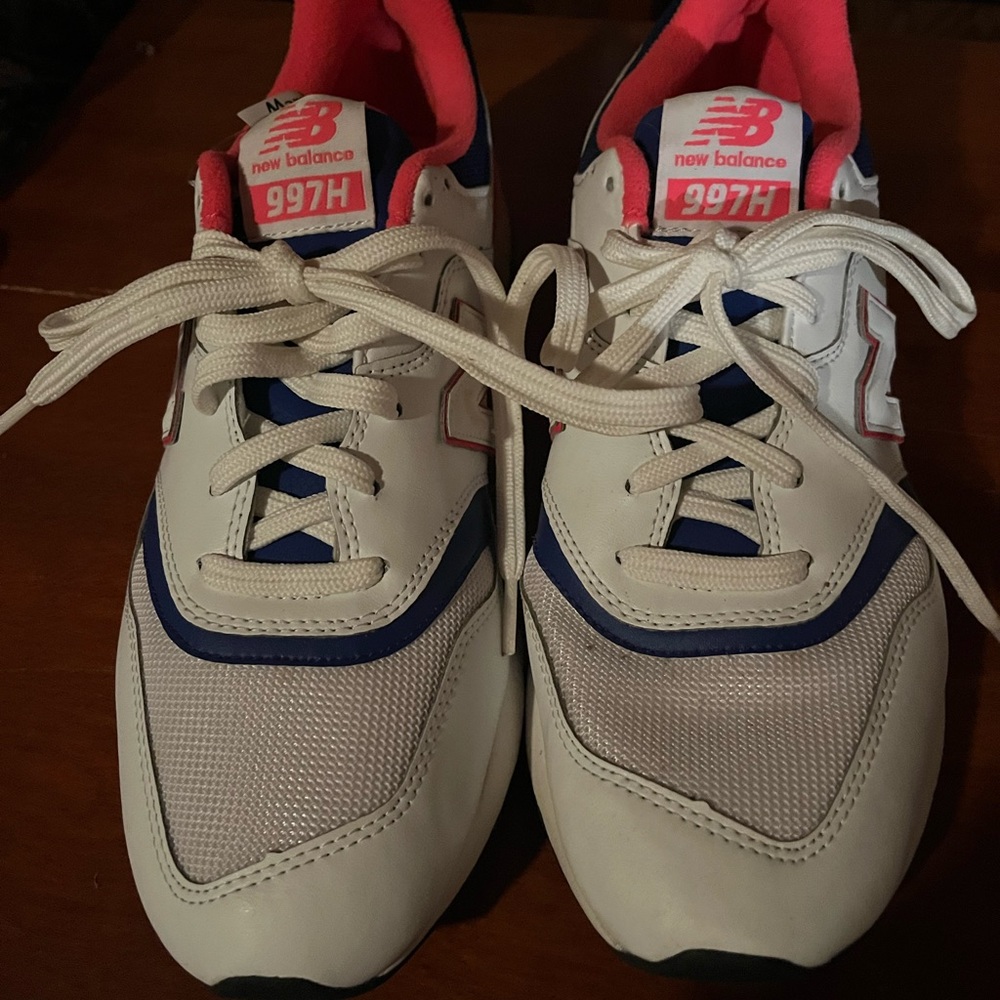 Size 10.5 - New Balance 997 White Pink Blue 2019-Men’s